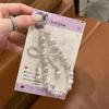 Neue Diamantbesetzte Perlen-Schleife Handy-Kette Schlüsselanhänger Anhänger Tasche Anti-Fall-Kette Handgefertigter Perlen-Handy-Anhänger