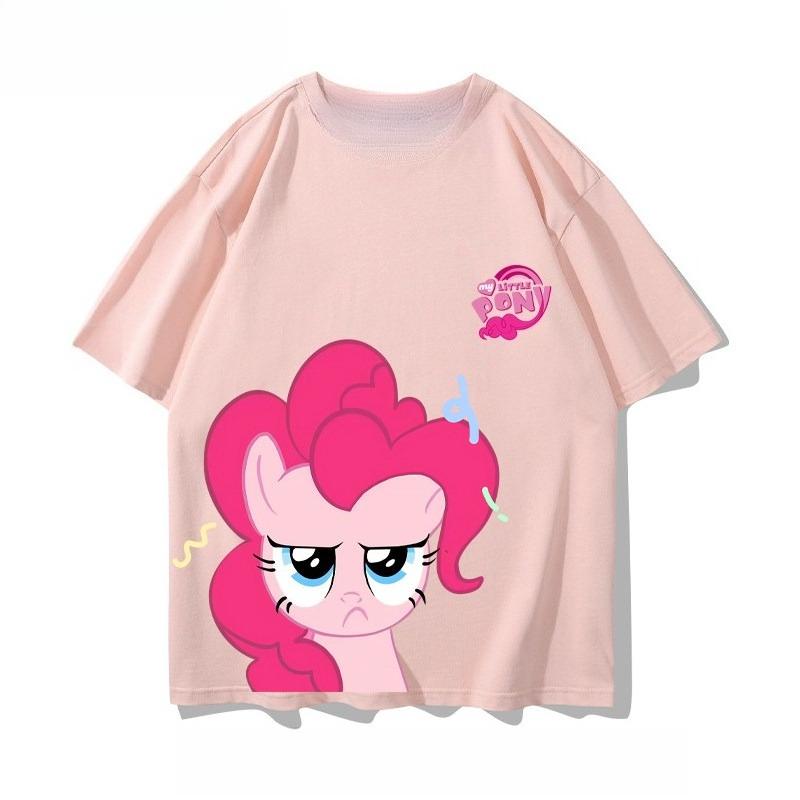 2026 summer new Little Pony animated series Briq Yunbao related products shortsleeved Tshirt for both Unisex and Women