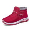 Women's Plus Size Fleece-Lined Cotton Snow Boots - Warm, Thickened, Short Boots for Middle-aged and Elderly Couples