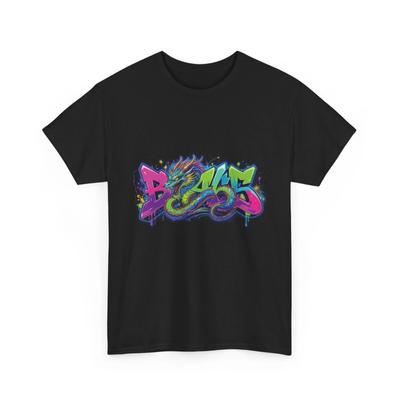 Graffiti Drake T-shirt Neon Urban Streetwear Grafisk T-shirt