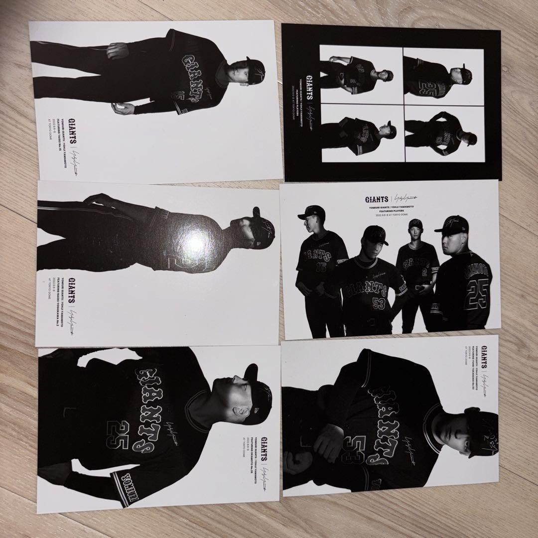 

[USED] Includes 6 postcards. GIANTS Yohji Yamamoto Limited Edition