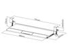 White Keyboard Drawer, Under Desk Hdwr Solidhand-Kt08W