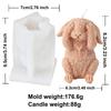 New Easter Rabbit Silicone Candle Mold DIY Bunny Gypsum Soap Mold Animal Resin Making Crafts Casting Molds Party Gift