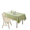 Source Factory Custom Peva Tablecloth Simple Home Waterproof And Oil-Proof Leave-In Dining Table Student Picnic Tablecloth