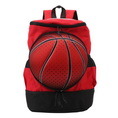 Basketball Backpack Sports Soccer Basketball Bag with Ball Shoe Compartment for Soccer Basketball