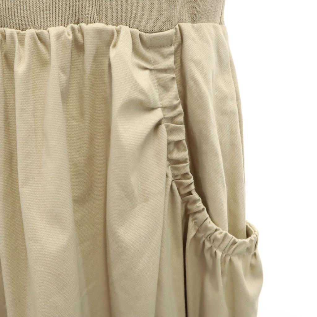 Mila Owen Ärmelloses Wechsel-Langkleid 1 Beige Damen Gebraucht