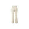 Uniqlo Solid Ribbed Knit Mid-Rise Casual Pants Women Bottoms 461317-30