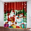 Winter Lakeside Snow Scenery Window Curtains for Living Room Kitchen Curtain Bedroom Decorative Windows Drapery Curtain Panels