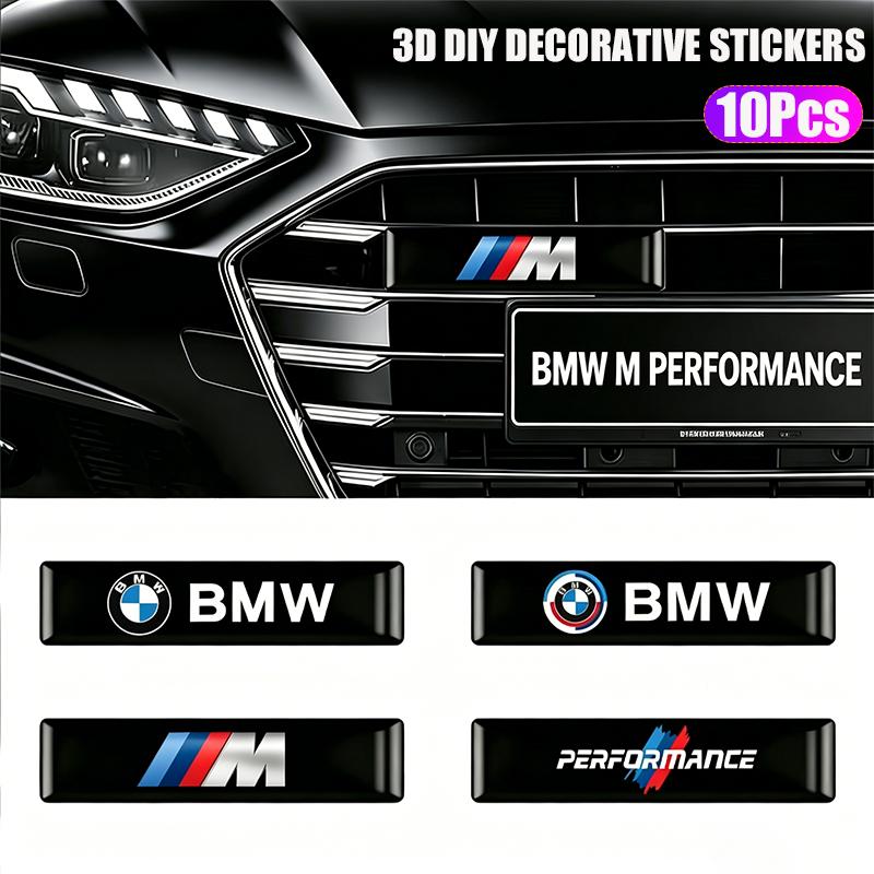 3D Epoxy Car Interior Exterior Decoration Sticker Accessories For BMW E34 E46 E39 E38 E90 E60 E36 F30 F30 F10 E92 E38 E91 M3 M5 cysh69