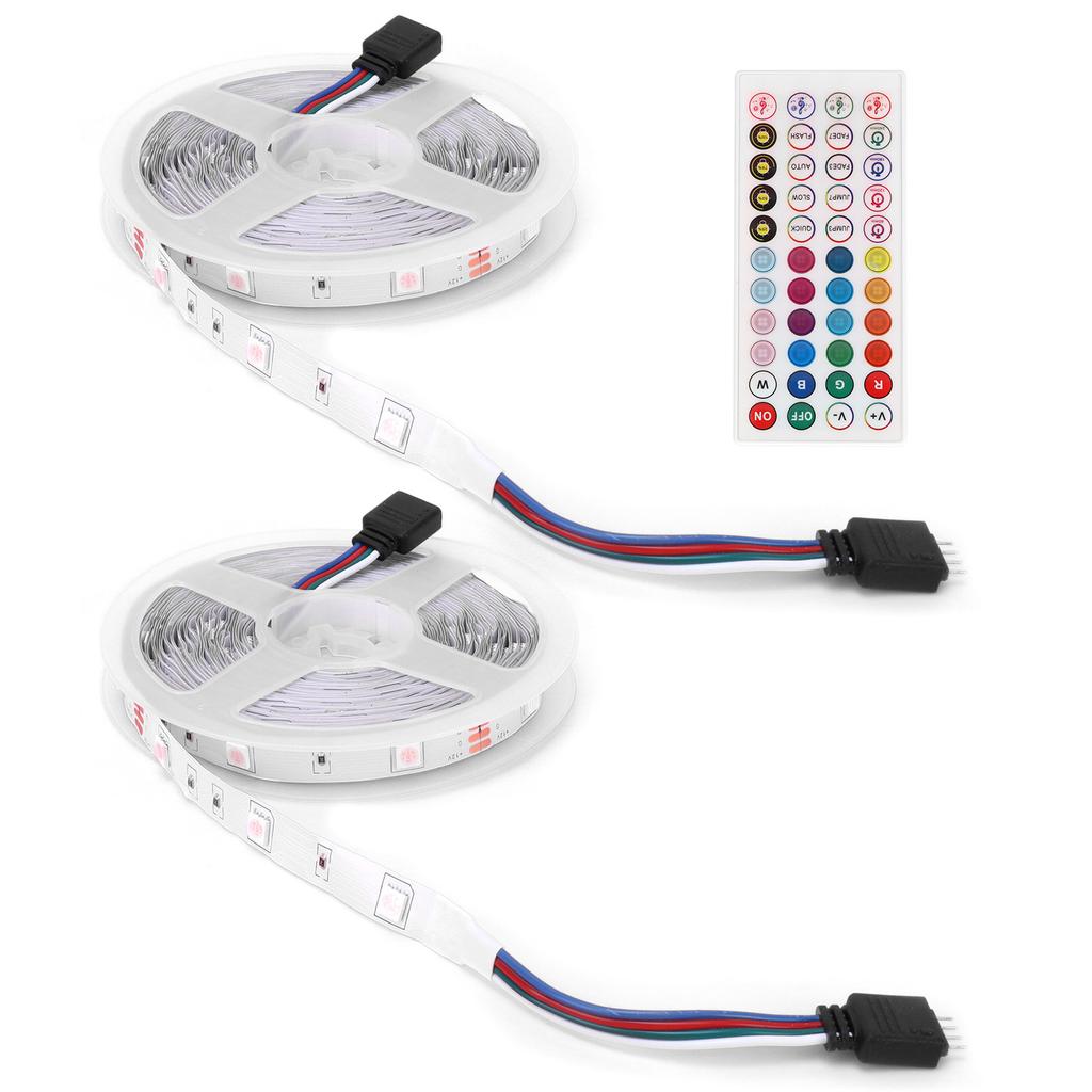 5050SMD LED Strip Lights 12V RGB Bluetooth Decorative Lamp Home Car Party Decoration