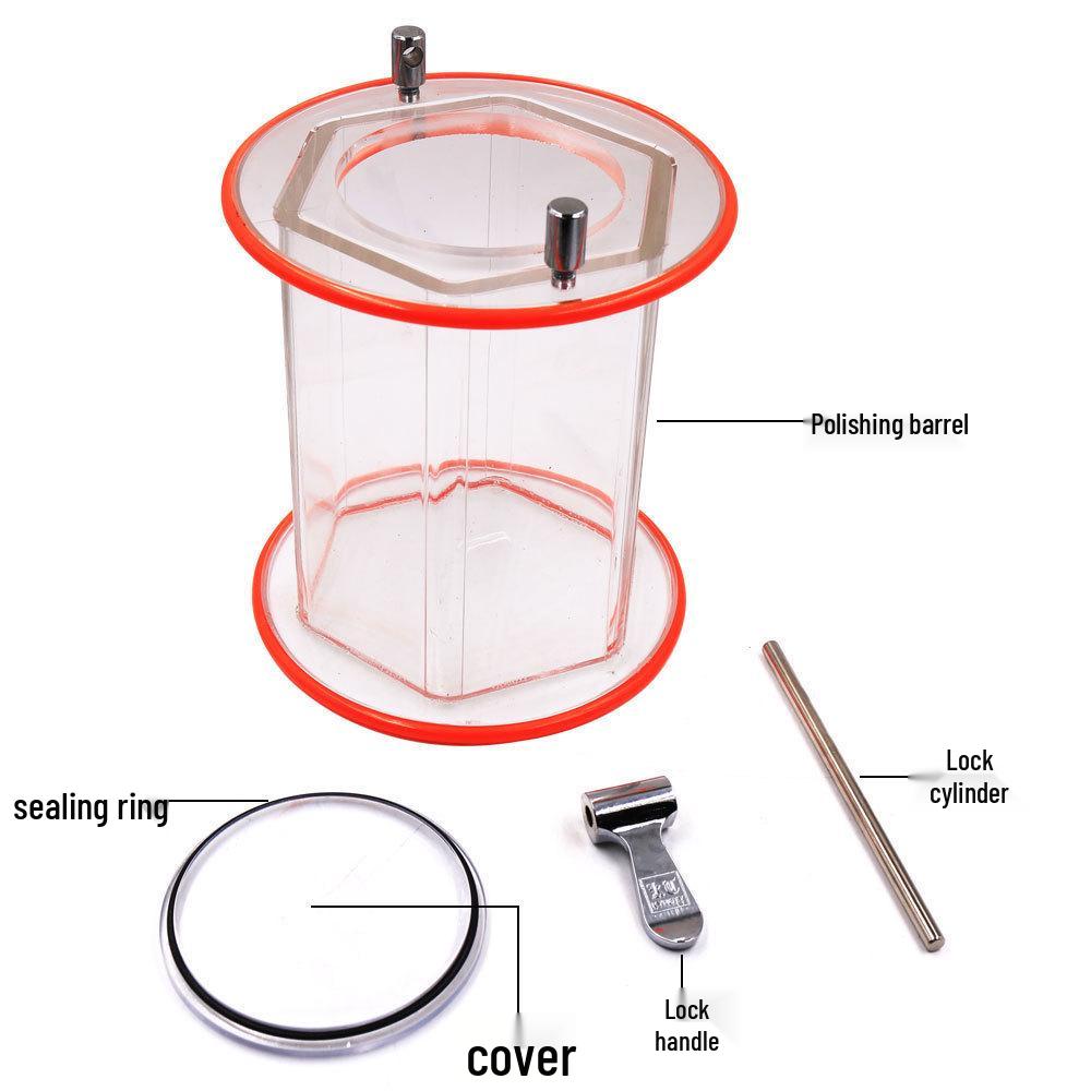 KT-6808 Rotary Tumbler: Jewelry Cleaning and Polishing Machine for Gold and Silver