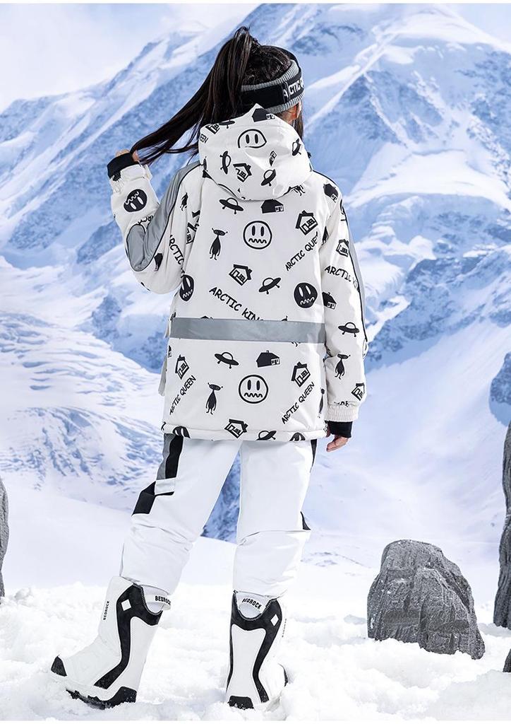 Kids' Waterproof Winter Ski Suit - Windproof, Warm, Thickened Snowboard Clothing