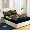 Gamepad Pattern Mattress Three-Piece Digital Printing Mattress Bedding Set Adult Children