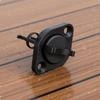 Boat Hull Drain Plug Watertight Watertight Closure Boat Hull Drain Bung Kayak Scupper Plug High-Quality Plastic Boating Hardware
