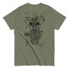 1930 Getriebe Patent – Oldtimer Engineering T-Shirt