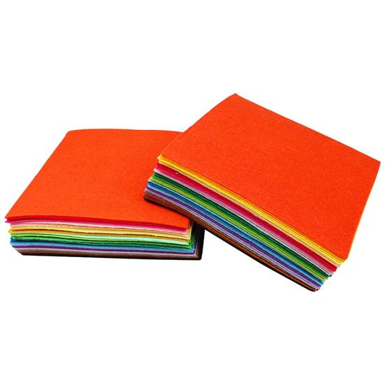 1 sada ultra-měkká prodyšná tkanina DIY tkanina netkaná kreativní střižná tkanina pro ruční práce