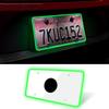 Waterproof LED License Plate Frame - Easy To Install License Plate Frame with Light, Universal License Plate Light with Anti-Scratch ABS Cover,