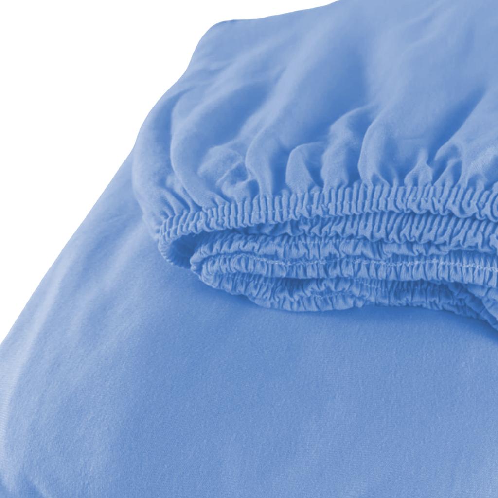 Fitted Sheet 120x200 Jersey FLEXIBLE Breathable Soft Polish