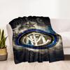 Inter Milan Blanket Durable Comfort Great For Picnics Sofa Chair Four Seasons Multipurpose Stylish Decor Perfect Gift For Relatives And Friends