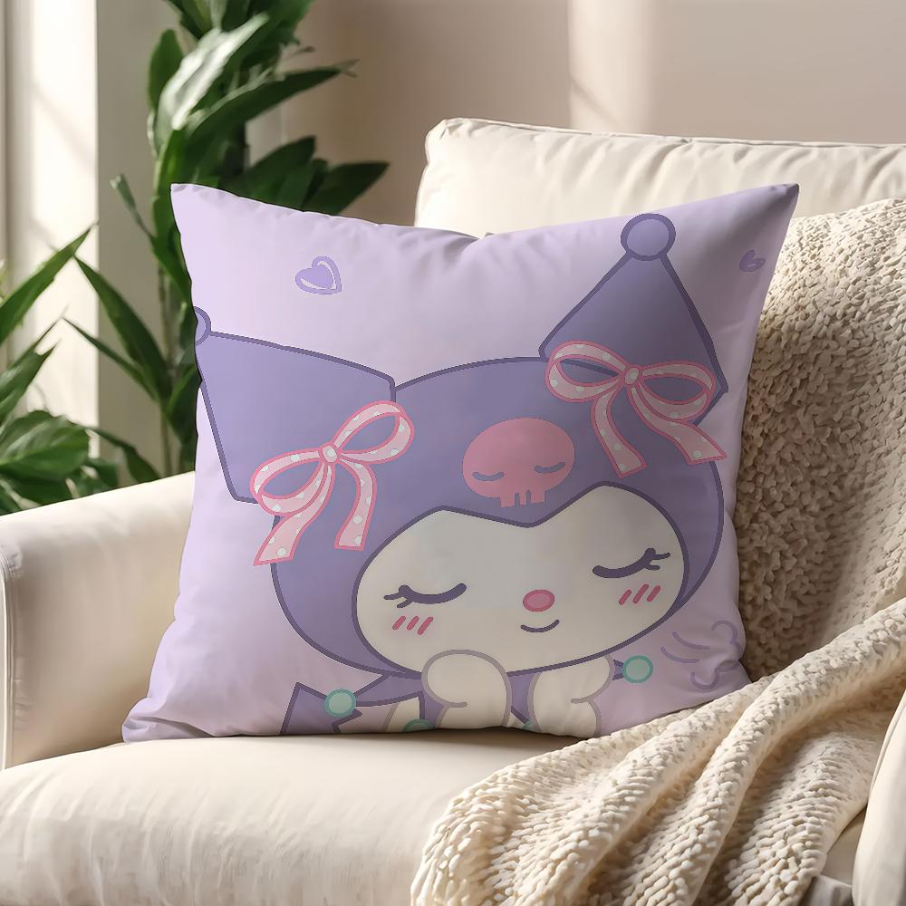 Kawaii KKuromiI Cute Cushion Cover For Pillow Printing Sofa Decoration Home Car Room Coffee Shop Office Nordic Simplicity