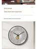 12-inch Modern Minimalist Silent Wall Clock for Living Room - Creative and Stylish Design