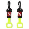 2Pcs Scubas Diving Regulator Octopuses Holder Dives Flags Webbings and Silicones Rings 2nd Stage Regulator Keeper Easy To Use