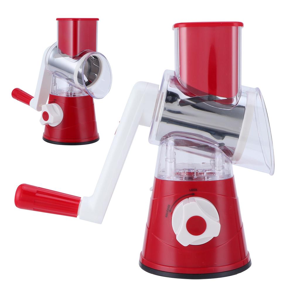 Manual Vegetable Shredder Cutter Potato Tomato Grater Chopper Kitchen Gadgets for Home RestaurantRed