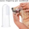 3/4Pcs Convenient Pet Oral Care Reusable Pet Tooth Brushing Helper Teeth Cleaning Tools  Puppies