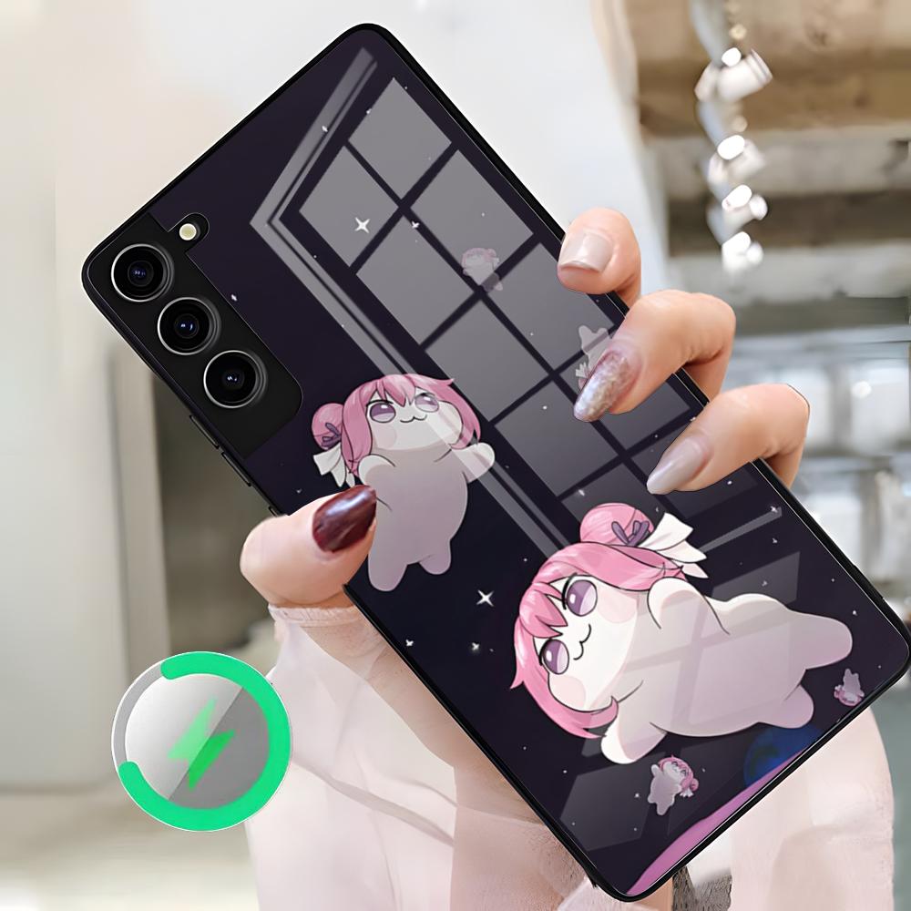 Game N-Nikke D-Doro Phone Case For Samsung S26 Ultra S25 Edge S23 S22 S21 S20 Ultra Plus S24 Fe A25 Magnetic Glass Cover
