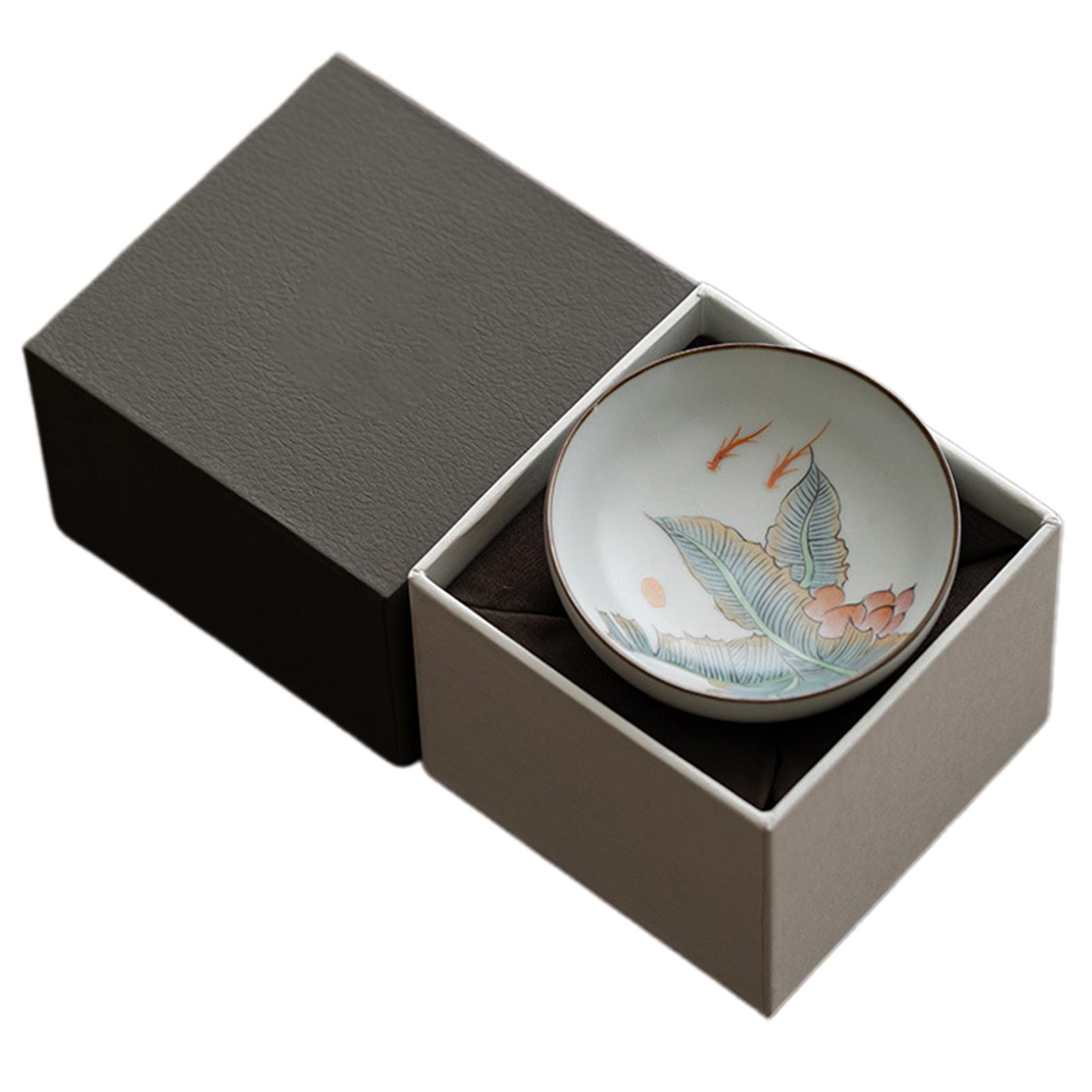 

Керамическая чайная пиала Элегантная керамическая чашка ручной работы для любителей чая <200ml