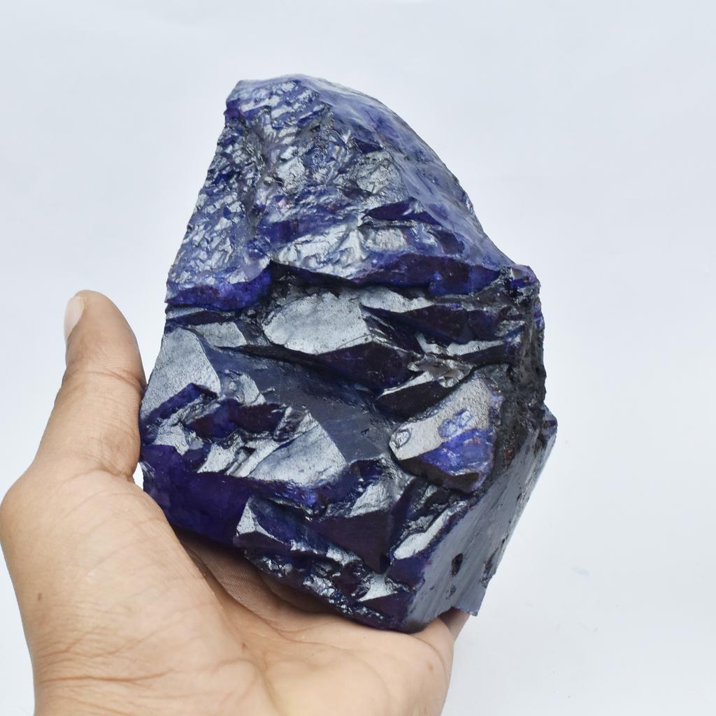 CEYLON Natural Blue Sapphire Raw 4584.85 Ct CERTIFIED Uncut Rough Loose Gemstone