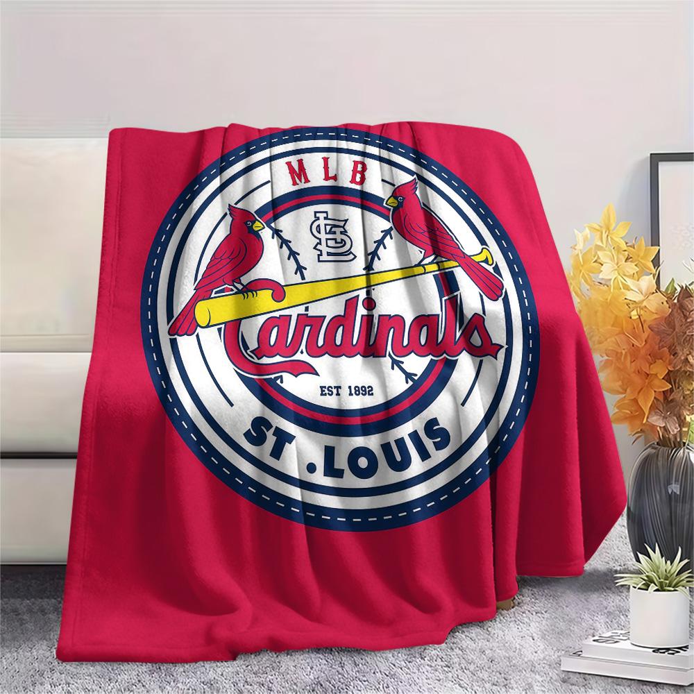 St.Louis Cardinals2 Flannel Blanket, High Quality Comfortable for All Seasons, Home Decor, Warmth and Comfort