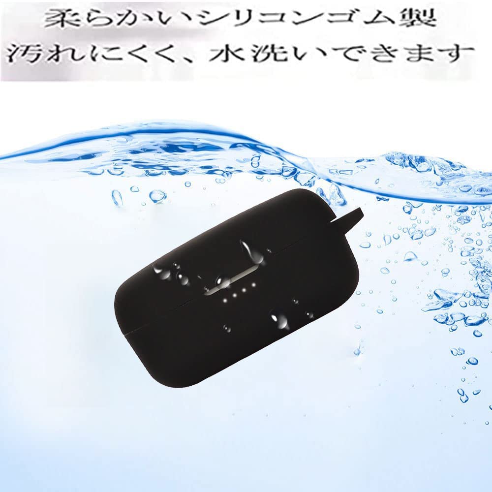 HVUYAL Case for Yamaha TW-E3B True Wireless Earphones. Features a Loss Prevention Hook, Lightweight, Scratch-resistant, Shockproof, Dustproof,