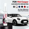 Für Mini Cooper 1990-2026 Lackreparaturstift Lackstift Kratzerentferner DIY Autozubehör Schwarz Weiß Silber Grau Blau Rot