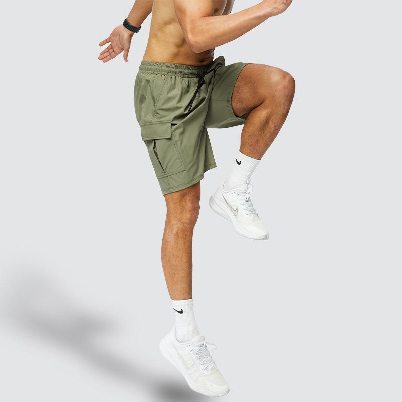 Men's Summer Quick-Dry Casual Sports Shorts - Lightweight, Loose-Fit for Running & Fitness