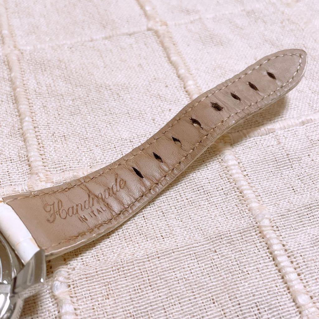 Used [Disc in good condition] GaGa MILANO Manuale Quartz Watch White