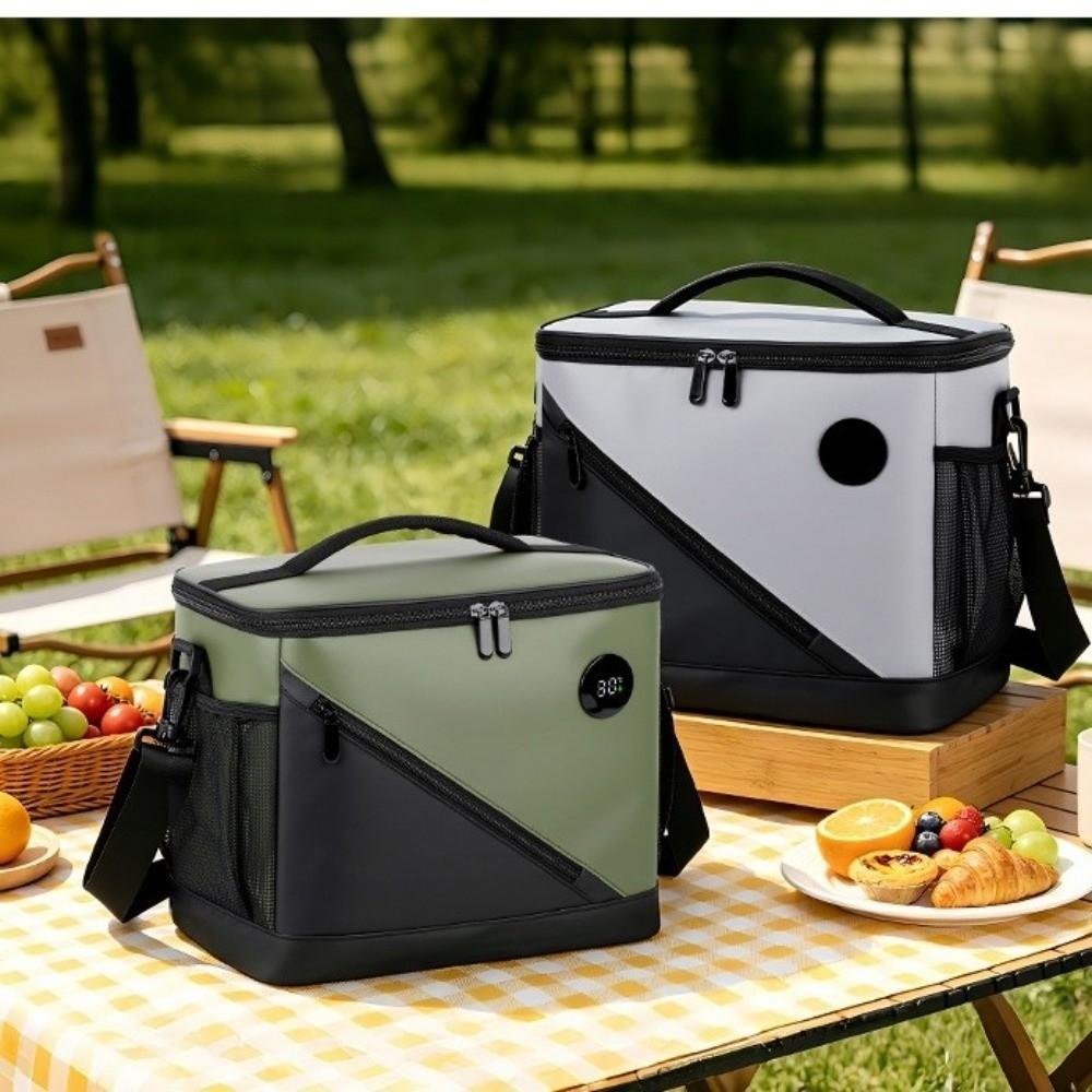 Waterproof Picnic Bag Large Capacity Cooler Bag Digital  Insulation Lunch Bag  for Women Men Adult