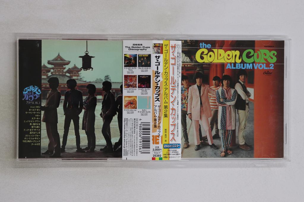 CD GOLDEN CUPS  Golden Cupsalbum Dai 2 Shu TOCT25382 CAPITOL 2004 Japan Obi Japanese PopRock Used