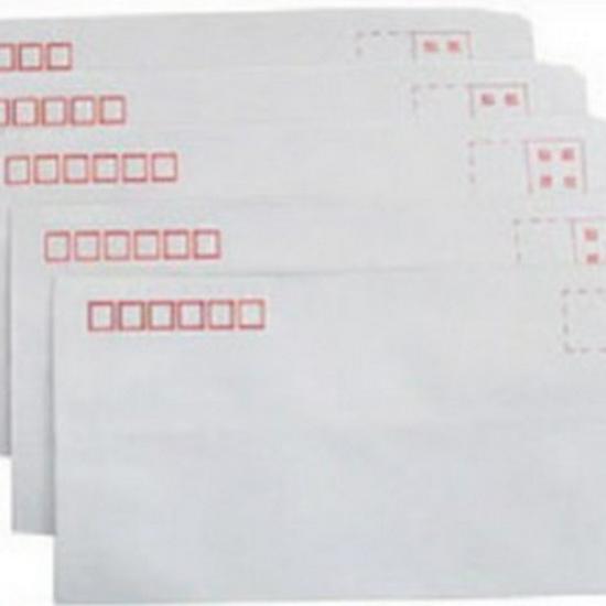 White, Post Office Yellow, and Business Envelopes - Sizes 3, 5, 6, 7, A4 9