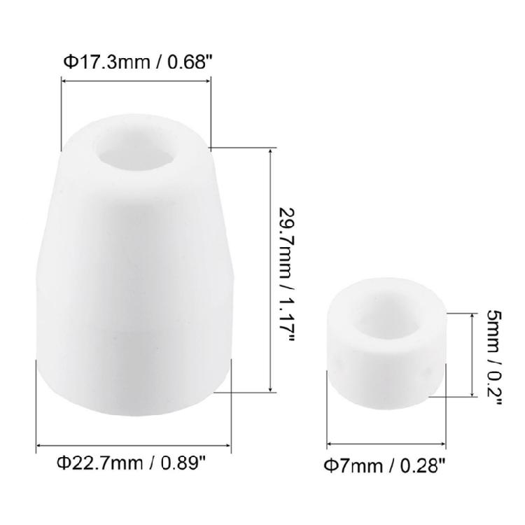 Electrode & Plasma-Cutter Nozzles For CUT-40 LGK-40 PT-31 Cutting Torch-Fittings