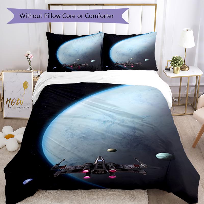 Star Wars Bed Linen Set Suitable for Dormitory Soft Fabric Christmas Gift