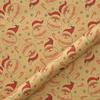 1set Vintage Kraft Wrapping Paper, Beautiful Gift Wrapping Paper, Holiday Gift Wrapping Paper Gift Paper