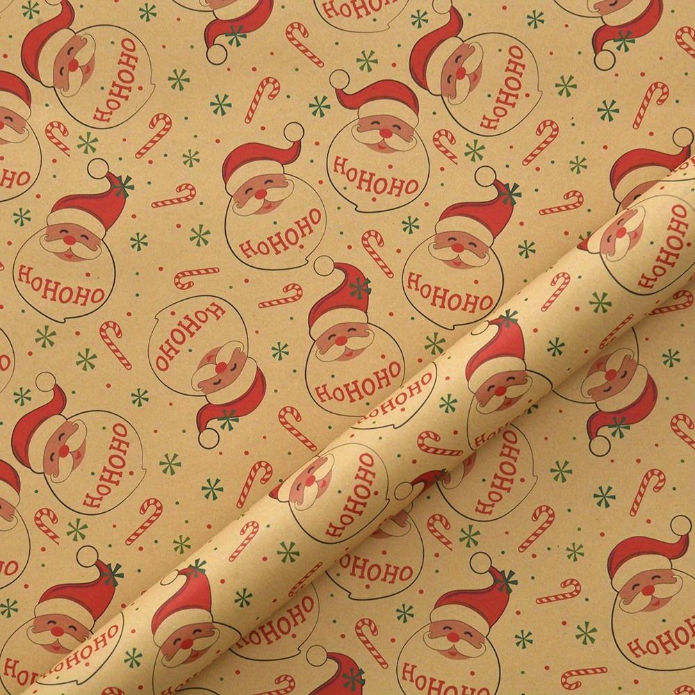 1set Vintage Kraft Wrapping Paper, Beautiful Gift Wrapping Paper, Holiday Gift Wrapping Paper Gift Paper