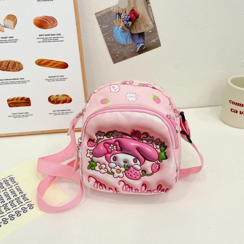 Childrens Cartoon Shoulder Bag With Durable Oxford Fabric For Kindergarten Daily Use