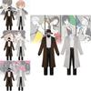 Comfortable Anime Cosplay Outfits For Gamers Bungo Stray Dogs Dazai Chuuya Soft Fabric