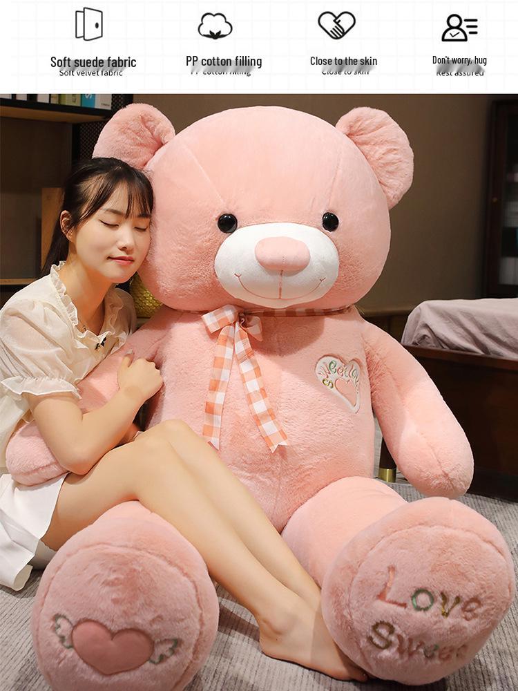 Extra Large Huggable Teddy Bear Plush Toy - Perfect Birthday Gift for Girls