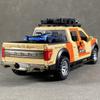 1:24 F150 Off Road Pickup Truck Alloy Diecast Metal Model Sound & Light Pull Back Toy Trendy Dislpay Birthday Present For Friend