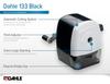 Dahle DAHLE Pencil Model Black Sharpener, 133,