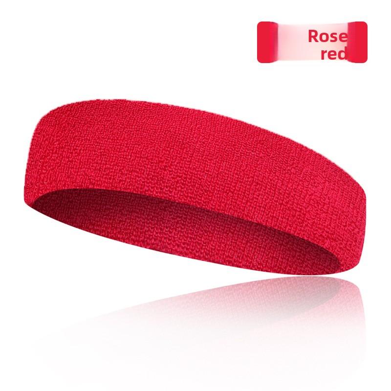 Sports Headband for Running, Sweat-absorbing Headband, Outdoor Yoga Hairband, Solid Color Anti-sweat Headscarf, Fitness Elastic Sweat-wicking Band