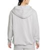 Nike Sweatshirts Women's Light Silver Gray Hooded Moderate Regular DJ6940-094